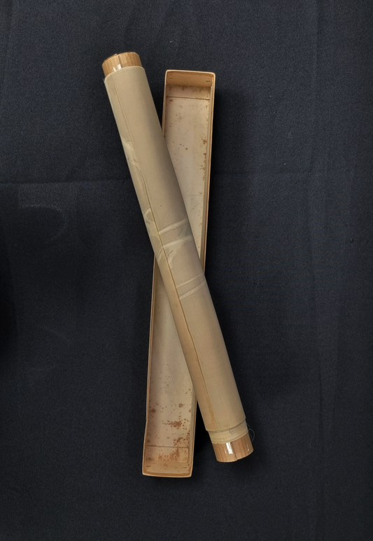 MAKURI - Drie puppy's en een Jukidaruma-sneeuwpop - door Gyokusan