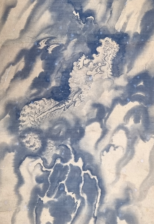 KAKEJIKU - Dragon painting