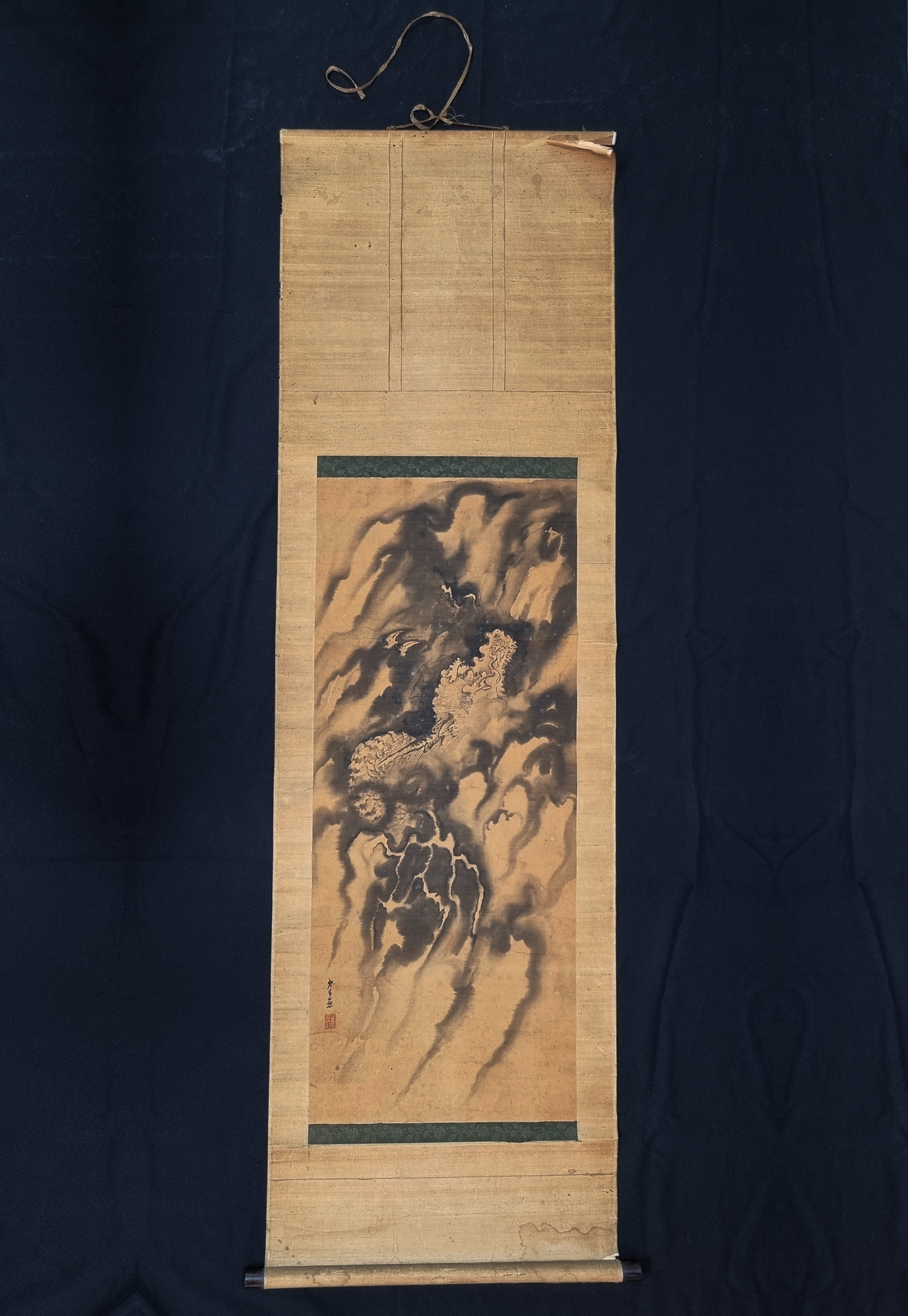 KAKEJIKU - Dragon painting